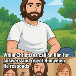 Christians rejecting incarnated Yahweh meme